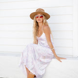 Under the Sea Silk Slip Dress
