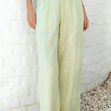 Stunning 100% Linen Pant in our Summer Sage Greeen