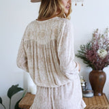 Crazy Love Caramel Romper
