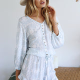 Crazy Love Ocean Blue Romper